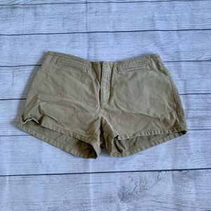 Abercrombie & Fitch Tan Cargo Shorts Classic Summer Style